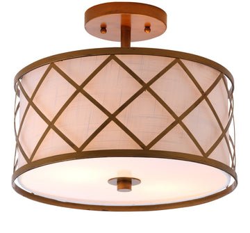 Elizabeth Metal LED Flush Mount - JONATHAN Y